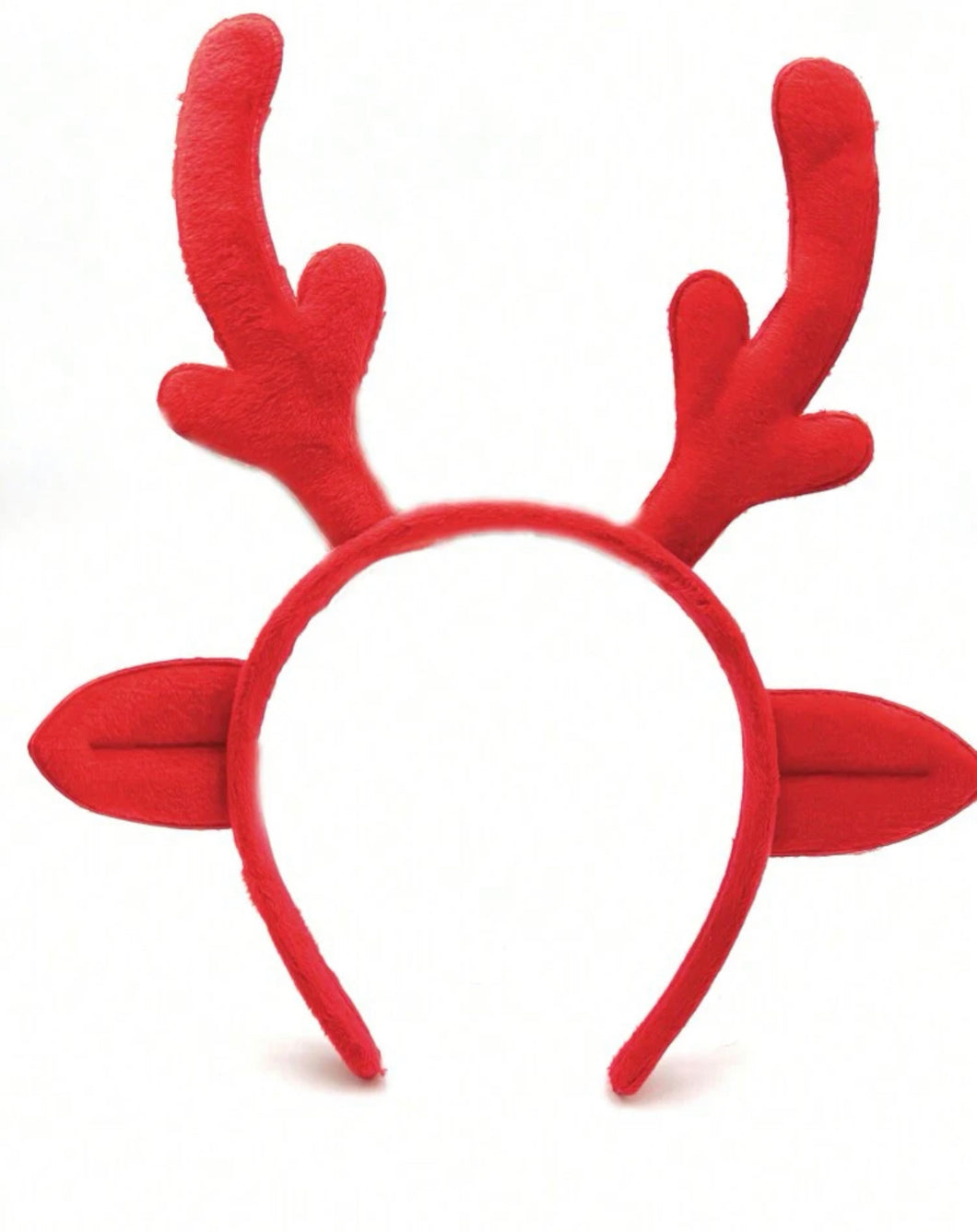 Red Antlers Headband