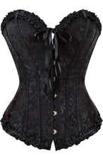 Load image into Gallery viewer, Blacked Out Corset Set