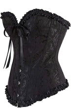 Load image into Gallery viewer, Blacked Out Corset Set