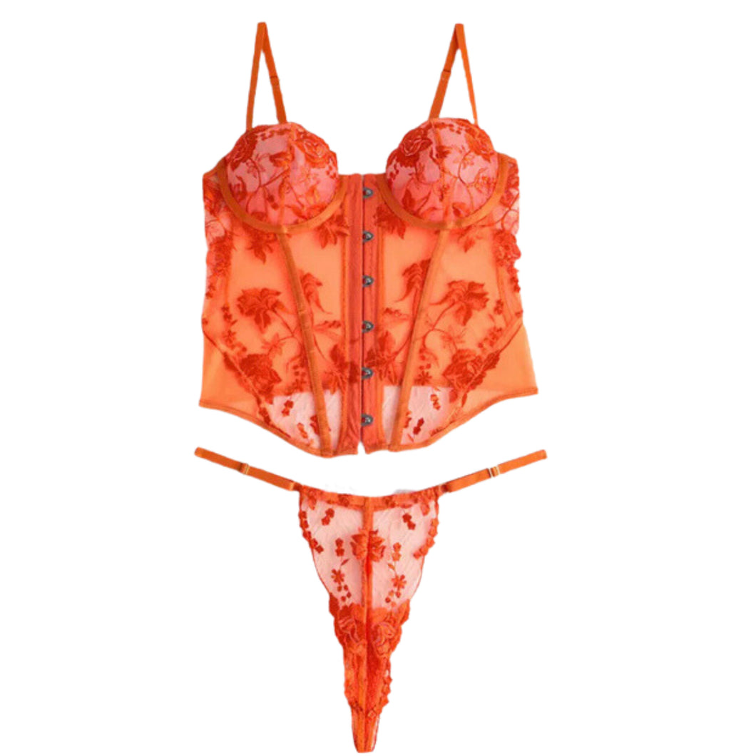 Orange Teaser Lingerie